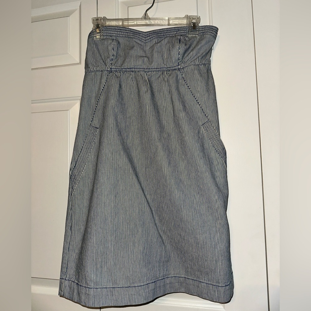 Striped Blue Skirt